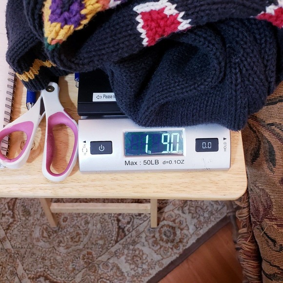 Vintage Huntington Ridge Aztec Sweater Women's Medium Multicolor - Picture 11 of 11